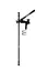 RAM Mounts Pro 360 V Live Pole Mount Vertikalt feste for live-givere C-kule