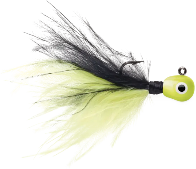 VMC Tungsten Roach Jig Glow Chart 0,9g Glow Chartreuse 