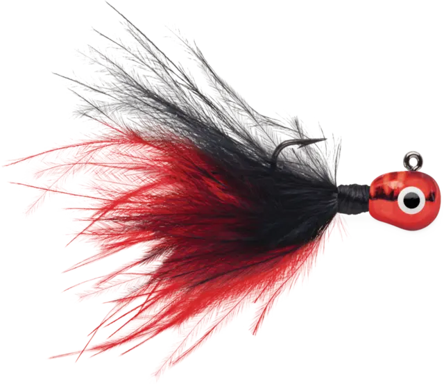 VMC Tungsten Roach Jig Glow M Red 0,9g Glow Metallic Red 