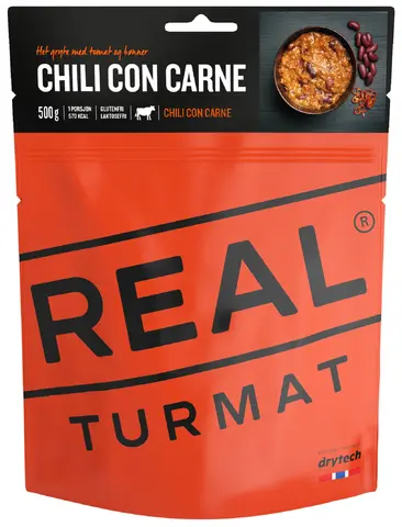 Real Turmat Chili Con Carne Het kj&#248;ttgryte med tomat og b&#248;nner