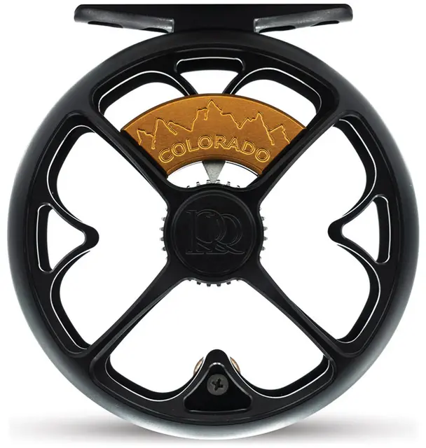 Ross Reels Colorado #45 Fluesnelle, Matte Black 