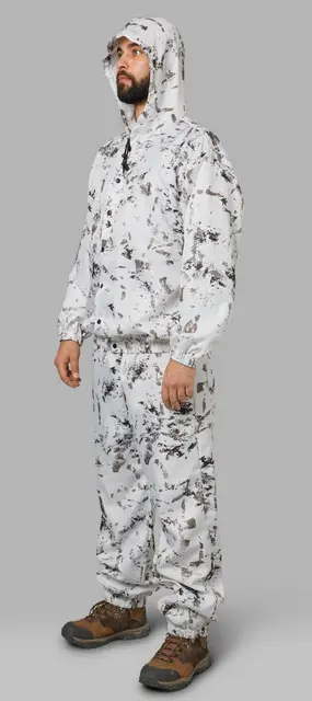 Seeland Winter Camo Set InVis White L Overtrekkssett vinterkamuflasje 