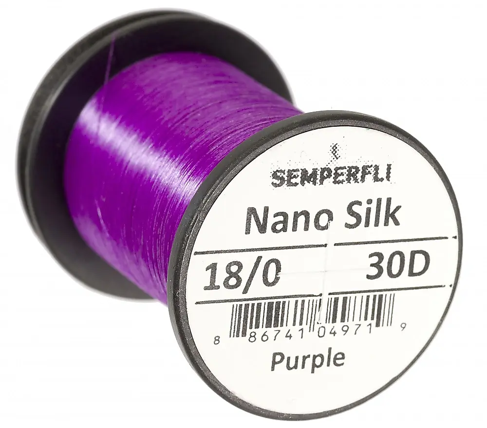 Semperfli Nano Silk Ultra 30D 18/0 - White