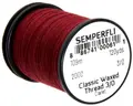 Semperfli Classic Waxed Thread Claret Claret 3/0