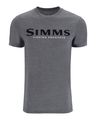 Simms Logo T-Shirt Athletic Heather L