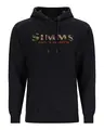 Simms Logo Hoody 3XL Charcoal Heather