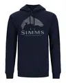 Simms Wood Trout Fill Hoody Navy 3XL T&#248;ff genser i 100% bomull