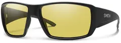 Smith Optics Guide&#39;s Choice XL Matte Black Polar Low Light Yellow