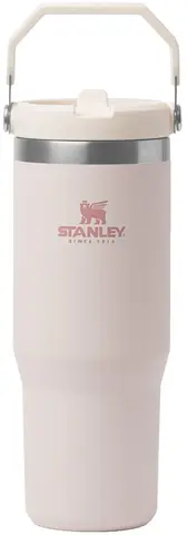 Stanley Iceflow Flip Straw Rose Quartz Praktisk drikkeflaske med suger&#248;r 0,89 L