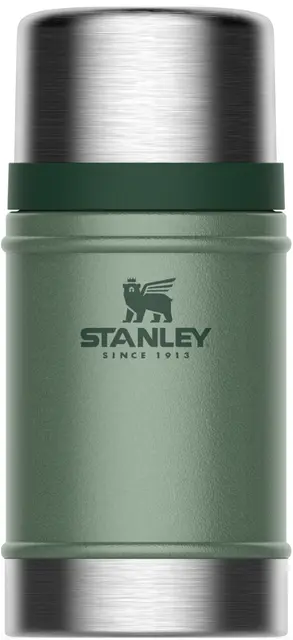 Stanley Mat Termos Classic 0,7L Hammertone Green, livstidsgaranti 