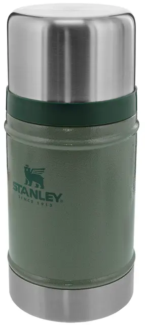 Stanley Mat Termos Classic 0,7L Hammertone Green, livstidsgaranti 