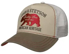 Stetson Trucker Cap Bear Bg/Olv Kul og allsidig caps