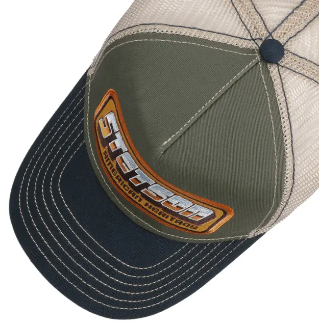 Stetson Trucker Cap Chrome Marin/Olive Trucker 