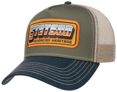 Stetson Trucker Cap Chrome Marin/Olive Trucker