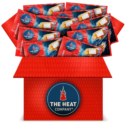 10-pack The Heat Company H&#229;ndvarmer Gir varme i opptil 12 timer