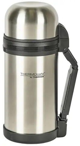 Thermos Multi Purpose Mattermos Rustfri st&#229;ltermos med b&#230;reh&#229;ndtak