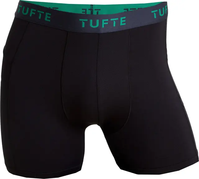 Tufte M Active Boxers Black M Boxer for en aktiv livsstil 