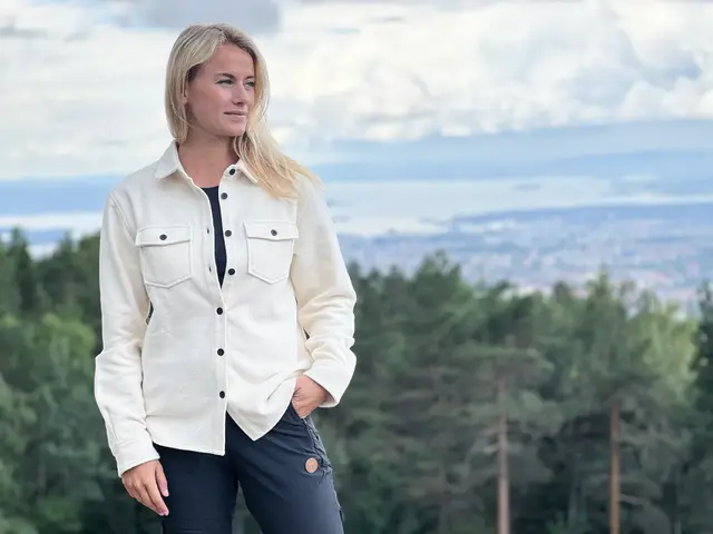 Tufte Hawk W Overshirt Whitecap Gray M Varm og komfortabel skjorte til dame 