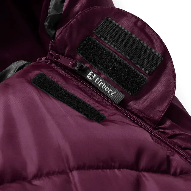 Urberg 3-Season Kid's Sleeping Bag G6 Dark purple 