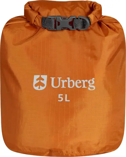 Urberg Dry Bag 5L Pumpkin Spice Slitesterk og vanntett pakkpose 