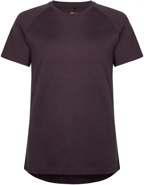 Urberg Merino Tee Women Huckleberry L Myk og behagelig t-skjorte til dame 