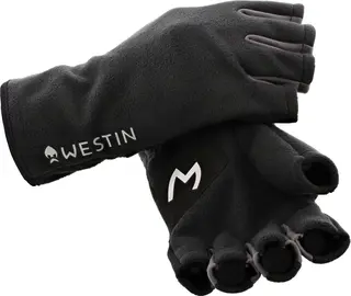 Westin HLF Fleece Gloves Half finger fiskehansker i fleece