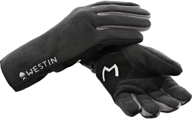 Westin Full Fleece Gloves Carbon Blk M Carbon Black 