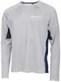 Westin Flats Upf Shirt Mist Grey 3XL Luftig fiskegenser med UV beskyttelse