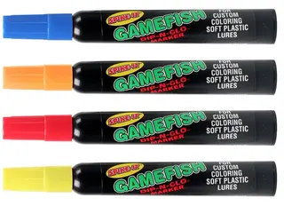 Game Fish Dip-N-Glo Scented Markers, 1 stk penn