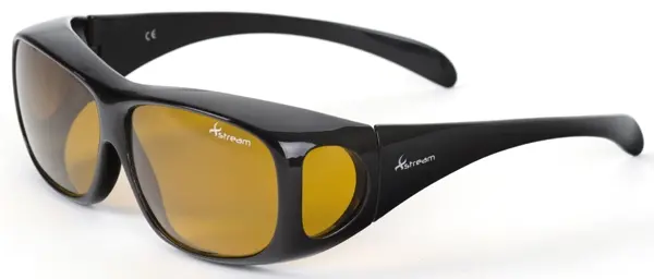 Xstream Cover Yellow Solbrille Polariserte solbriller, Cover Yellow - Fiske - trenger til fiske