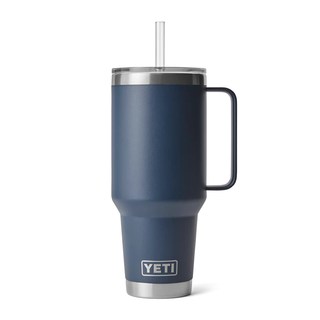 Yeti Rambler Straw Mug 1,2L Stor isloert drikkekopp med suger&#248;r