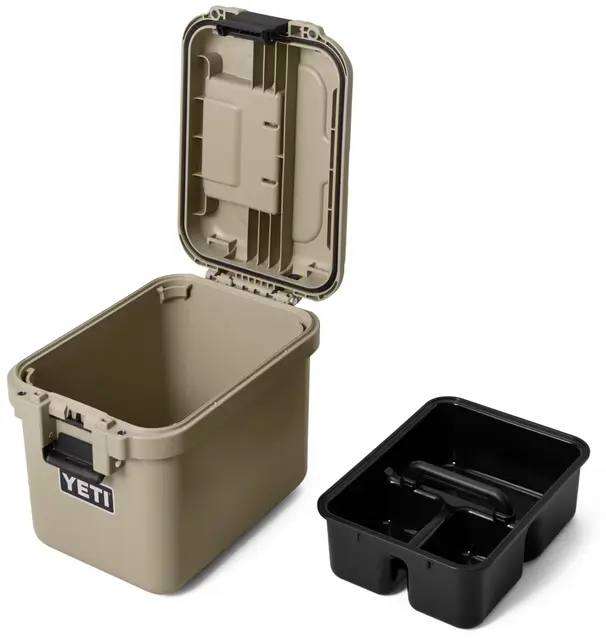 Yeti LoadOut GoBox 15 Tan Vanntett og sikker oppbevaringsboks 