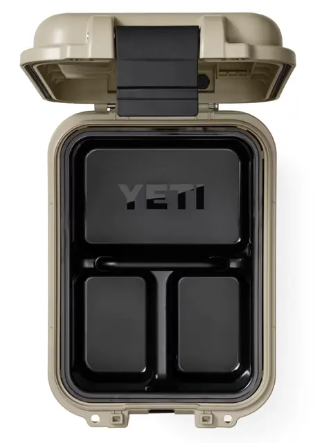 Yeti LoadOut GoBox 15 Tan Vanntett og sikker oppbevaringsboks 