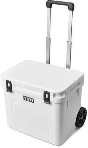 Yeti Roadie 60 Weeled Coolbox White Kj&#248;leboks med teleskoph&#229;ndtak og hjul